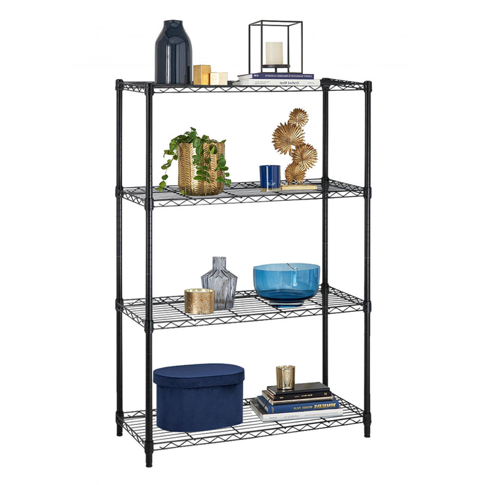 4 Tier Shelving Metal Large Storage Shelves