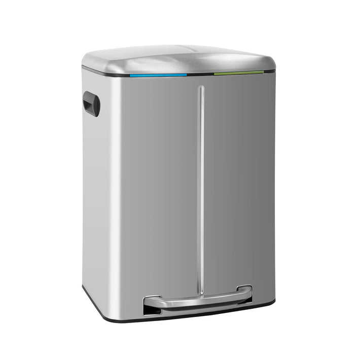 Fingerprint Proof Stainless Steel Kitchen Trash Can