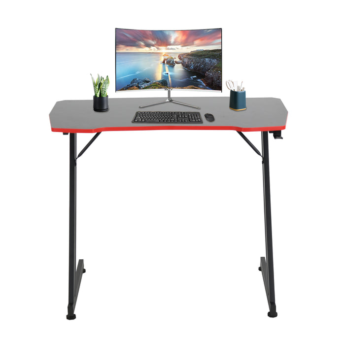 Z Shaped Workstation Ergonomic Table