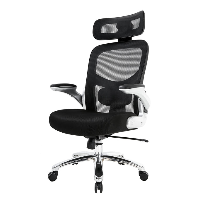 Executive Lumbar Support Flip UP  Desk Chair