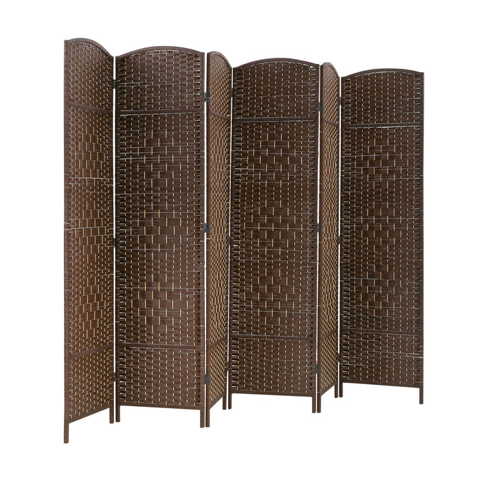 6 Panel Folding Privacy Room Divider