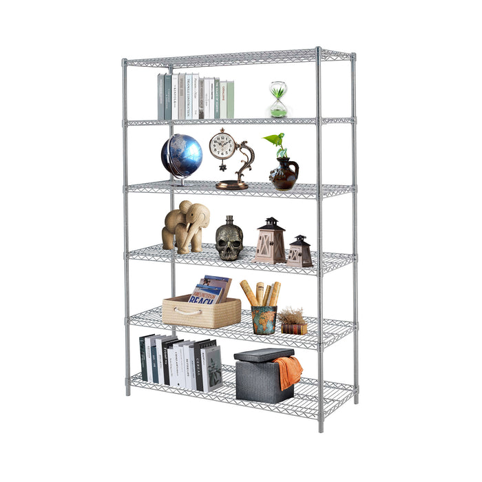 Wire Shelving Unit 6-shelf Large Storage Shelves