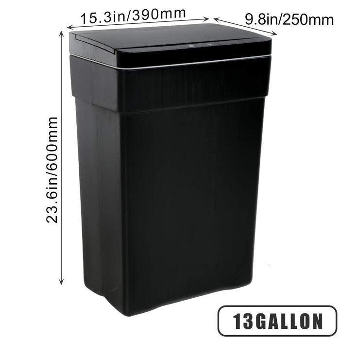 13 Gallon Automatic Kitchen Trash Can