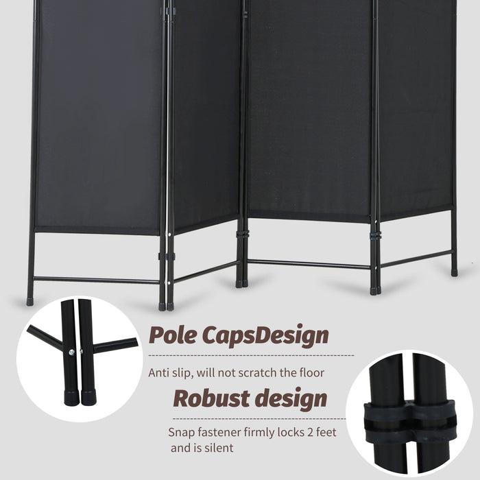 4 Panel Freestanding Partition Divider  Room Separation