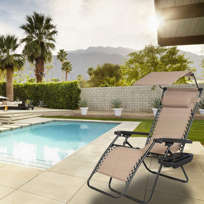 Zero Gravity Chair Patio Chairs Lounge Chair 2 Pack Recliner