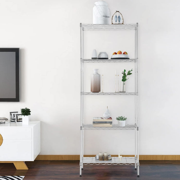 Wire Shelving Unit Metal Shelf Organizer Heavy Duty Storage