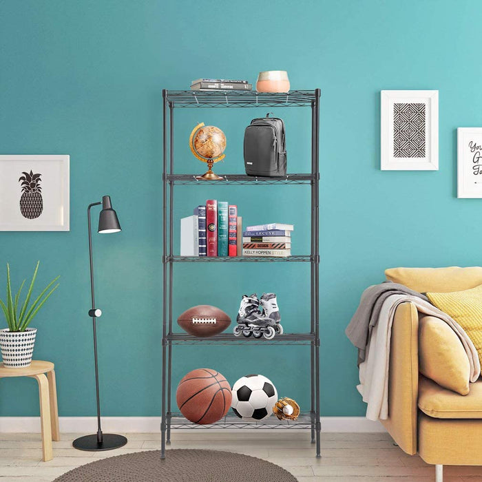 Wire Shelving Unit Metal Shelf Organizer Heavy Duty Storage