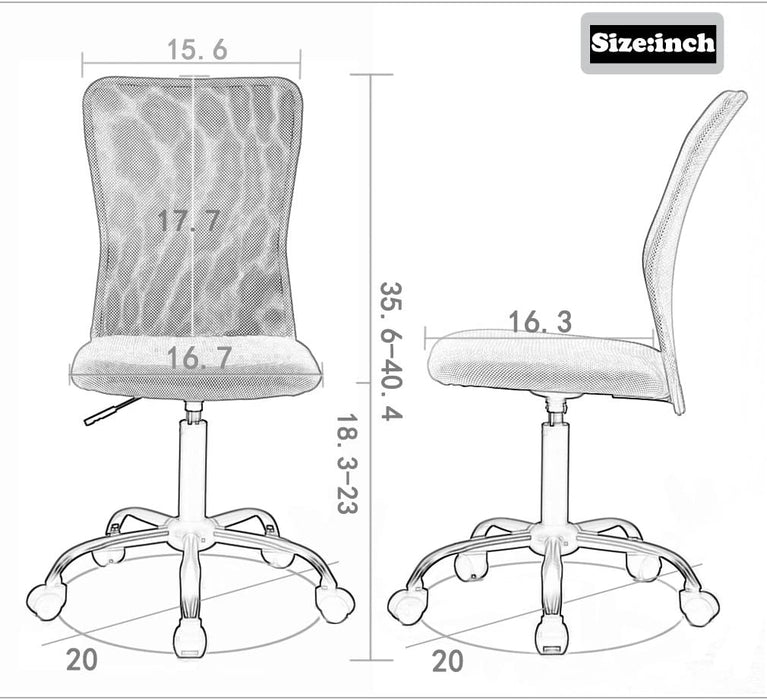 Back Support Modern Ergonomic Swivel Chair