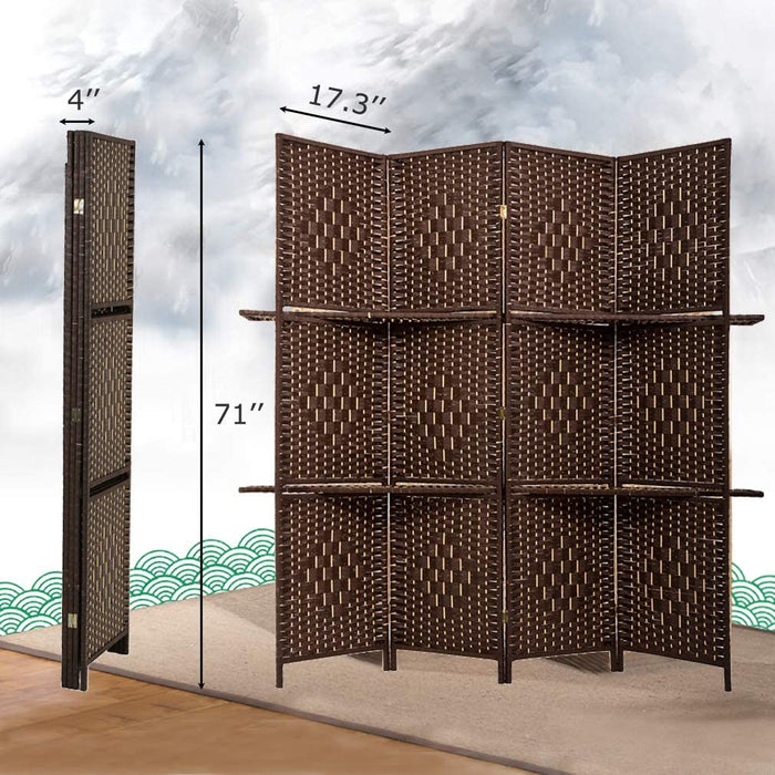 Screen Folding Portable partition Wood Screen
