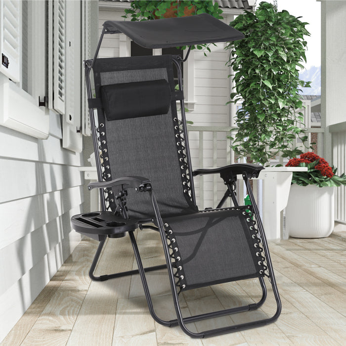 Zero Gravity Chair Patio Chairs Lounge Chair 2 Pack Recliner
