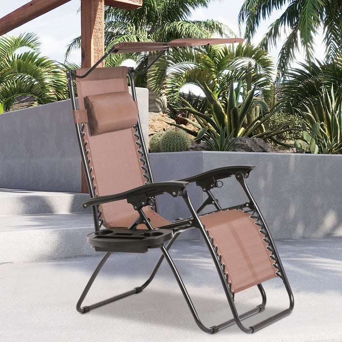 Zero Gravity Chair Patio Chairs Lounge Chair 2 Pack Recliner