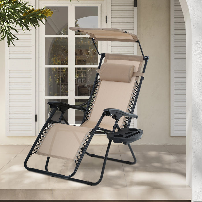 Zero Gravity Chair Patio Chairs Lounge Chair 2 Pack Recliner