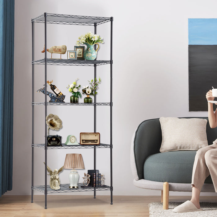 Wire Shelving Unit Metal Shelf Organizer Heavy Duty Storage