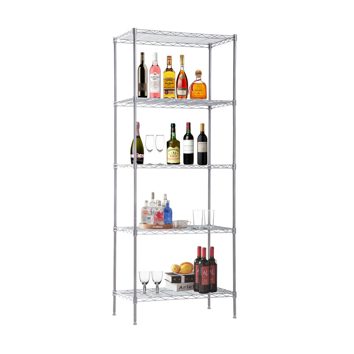 Wire Shelving Unit Metal Shelf Organizer Heavy Duty Storage