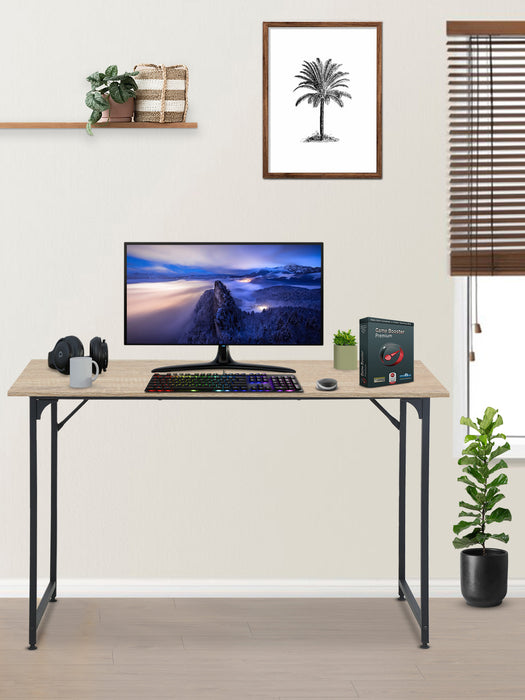 Computer Desk 47 inch Study Writing Table,Workstation Adjustable feet,Gaming Desk Modern Furniture for Home Office