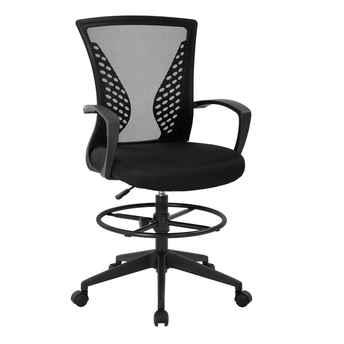 Tall Office Chair Standing Back Support Desk Chair