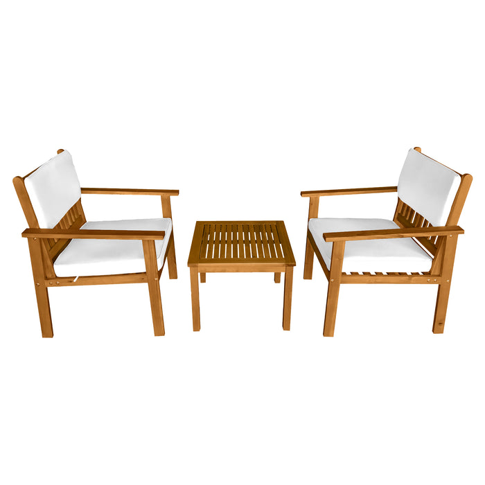 3-Piece Patio Bistro Set Patio Furniture Outdoor Table Chair Set