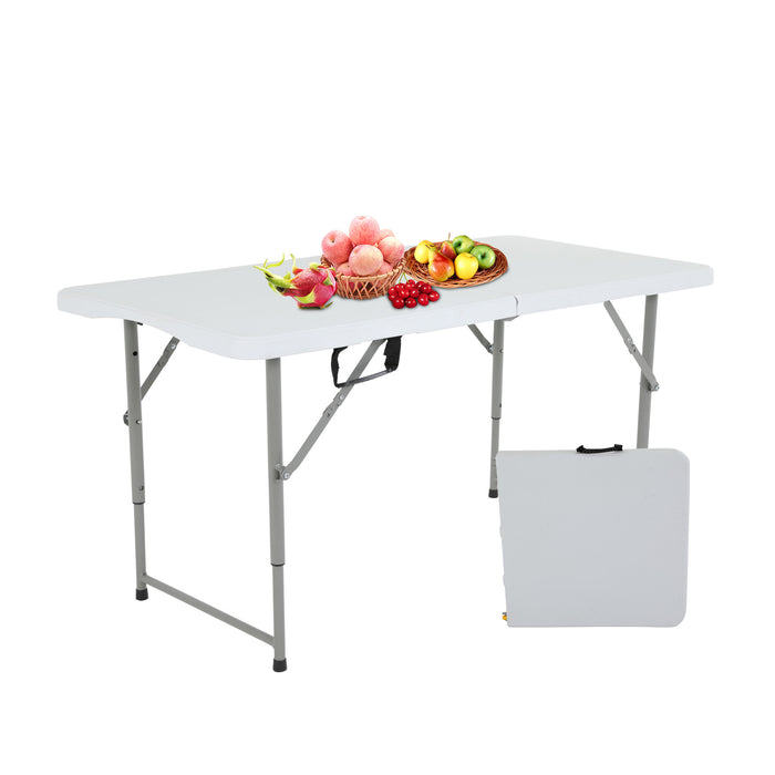 Adjustable Height Camping Folding Table