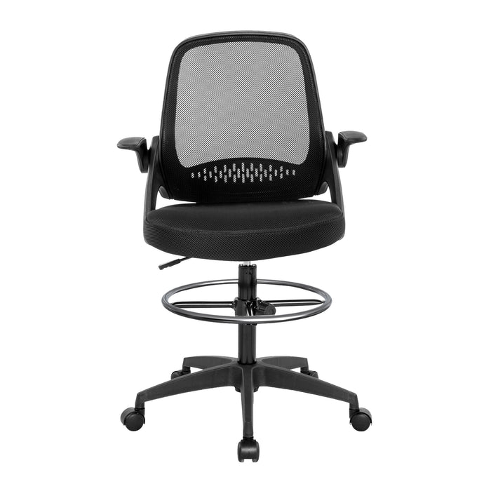 Standing Mesh Computer Chair Height Adjustable