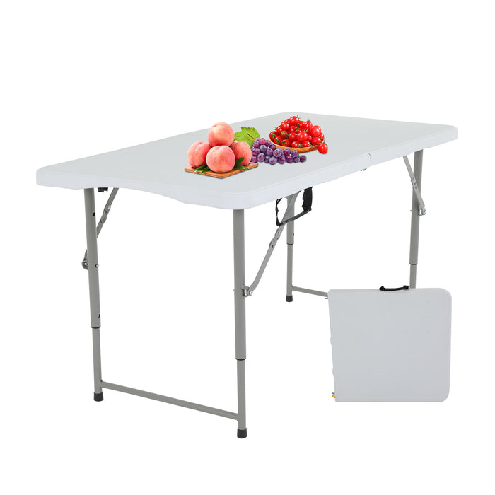 Adjustable Height Camping Folding Table