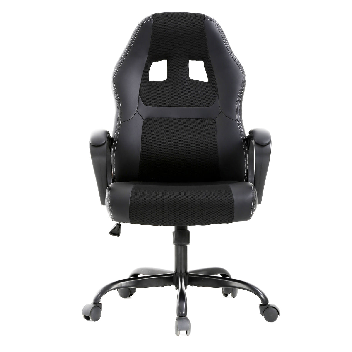 PU Leather Racing Gaming Chair with Lumbar Support and Flip Up Arms –  SmugDesk