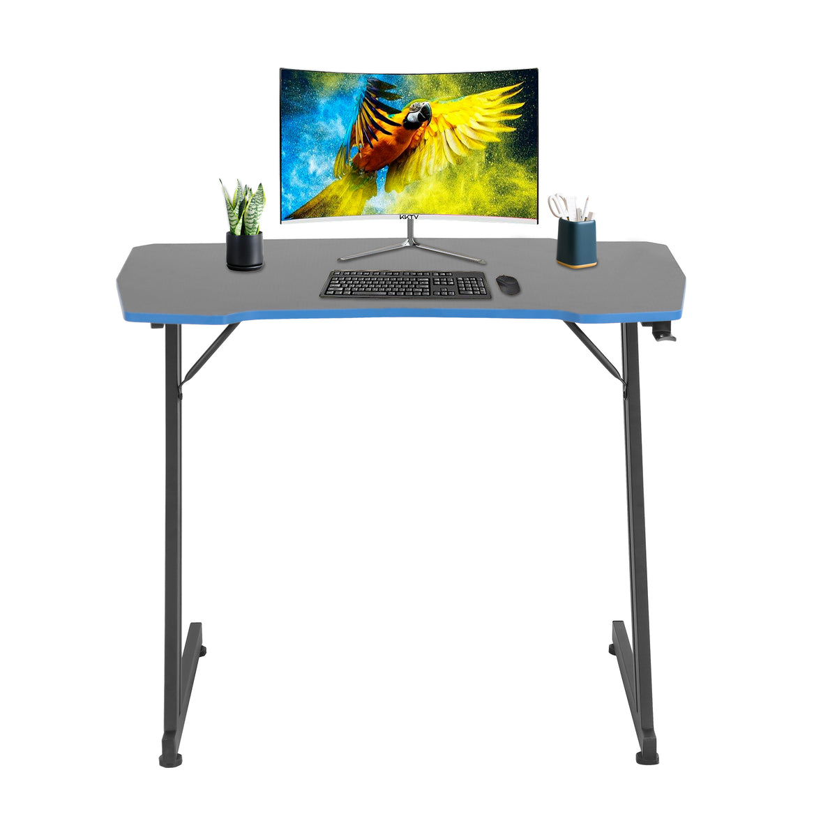 Z Shaped Workstation Ergonomic Table — BestOffice