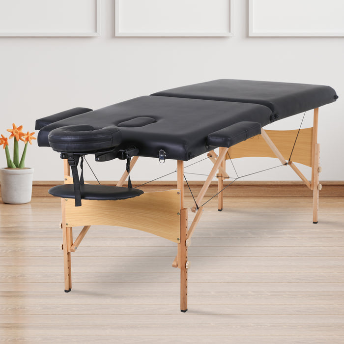 Massage Table 84 Inches Long Heigh Adjustable Salon Bed
