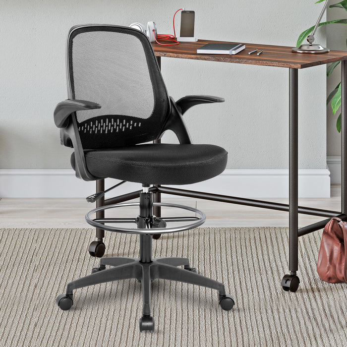 Standing Mesh Computer Chair Height Adjustable — BestOffice