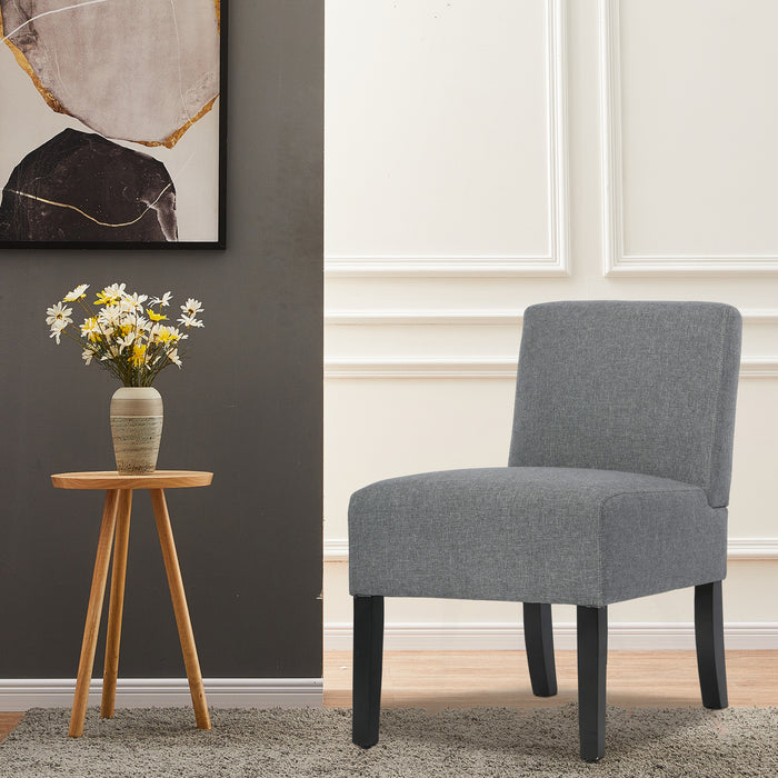 Modern Design Living Room Armless Chair