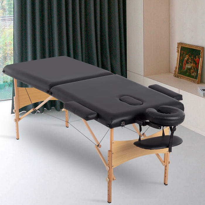 Massage Table 84 Inches Long Heigh Adjustable Salon Bed