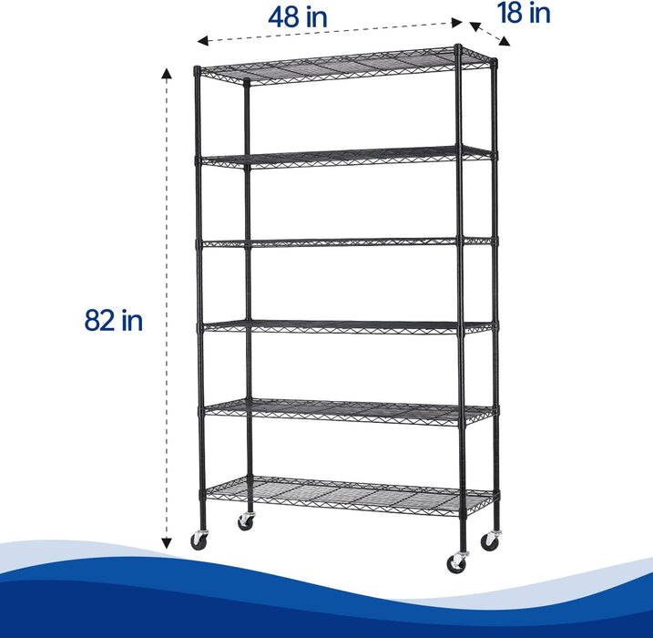 Adjustable Layer Metal Storage Shelves