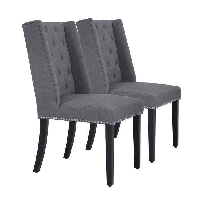 Dining Side Chair for Restaurant Home Kitchen Living Room(Set of 2)