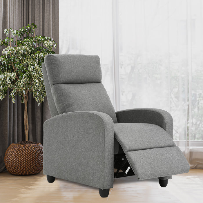 Recliner Chair for Living Room with Padded Seat Backrest